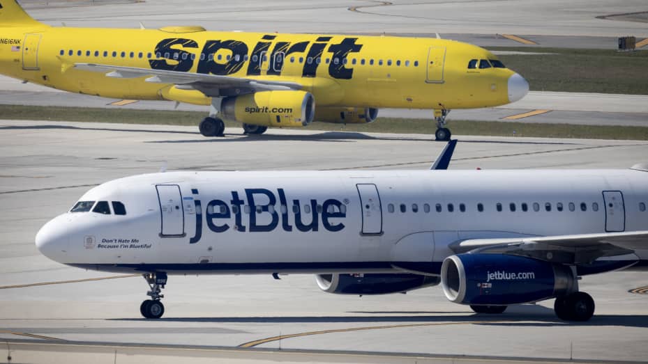 JetBlue and Spirit Airlines Permanently Call Off $3.8 Billion Merger