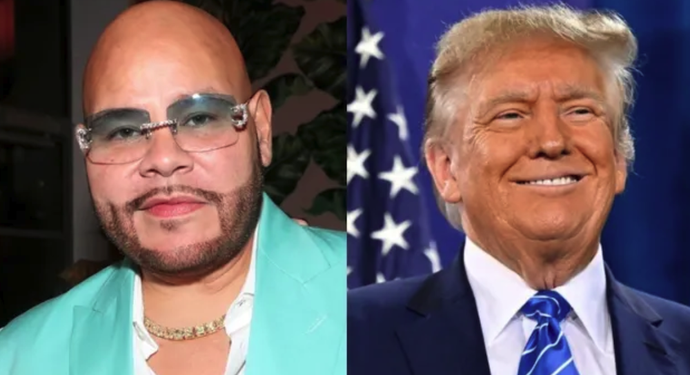 Fat Joe Cops a Pair of Trump Sneakers, Clarifies That He’s Not Voting for Him