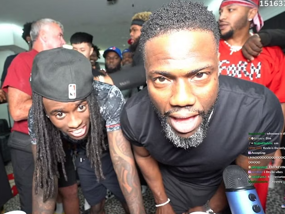 Kai Cenat’s Livestream With Kevin Hart & Druski Breaks Twitch Viewership Record