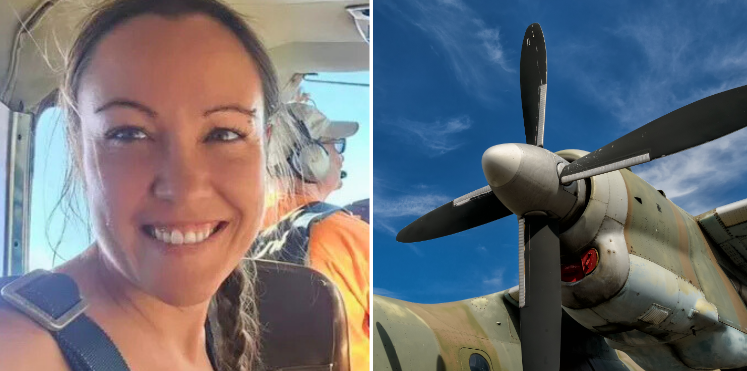 Woman dies after backing into plane propeller while taking photos