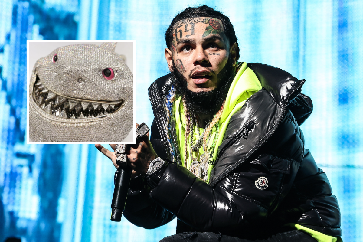 6ix9ine’s Jewelry Up Next On IRS Auction Block