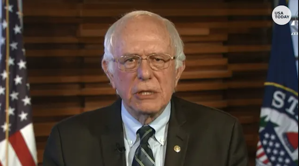 Bernie Sanders Delivers Response To Trump’s Address To Congress