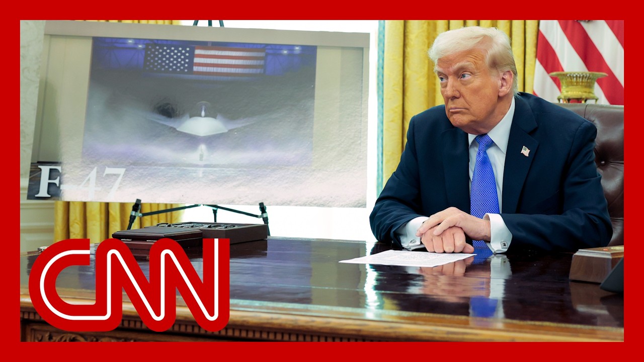 Trump announces new Boeing F-47 US fighter jet