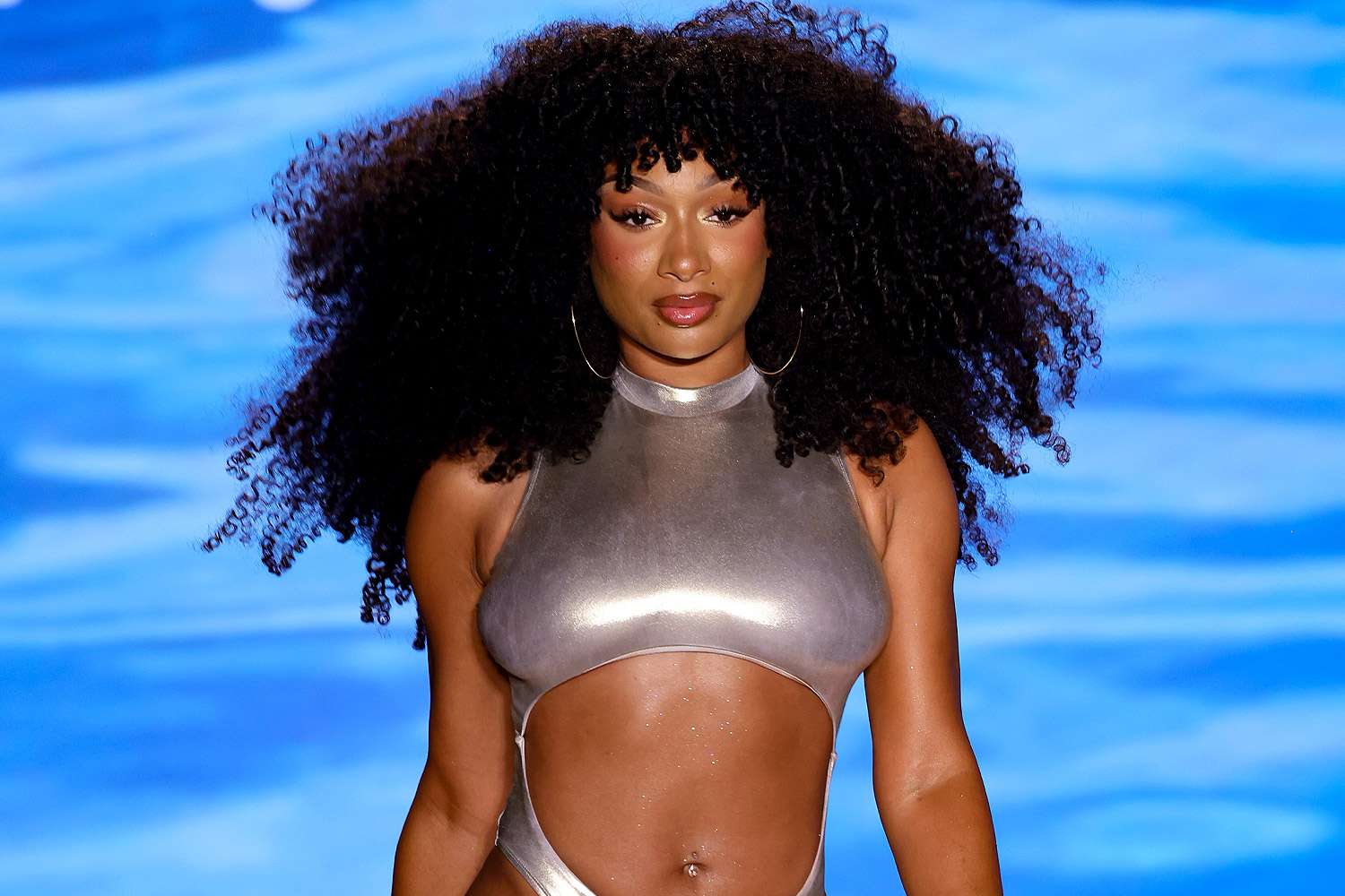 Megan Thee Stallion Hits Runway for Swimwear Debut at Miami Swim Week