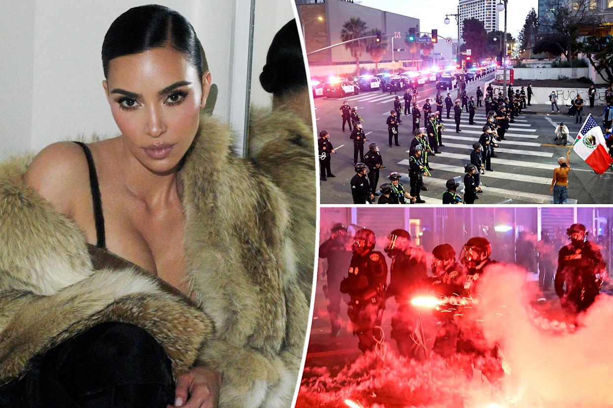 Kim Kardashian blasts Trump administration for  immigration raids