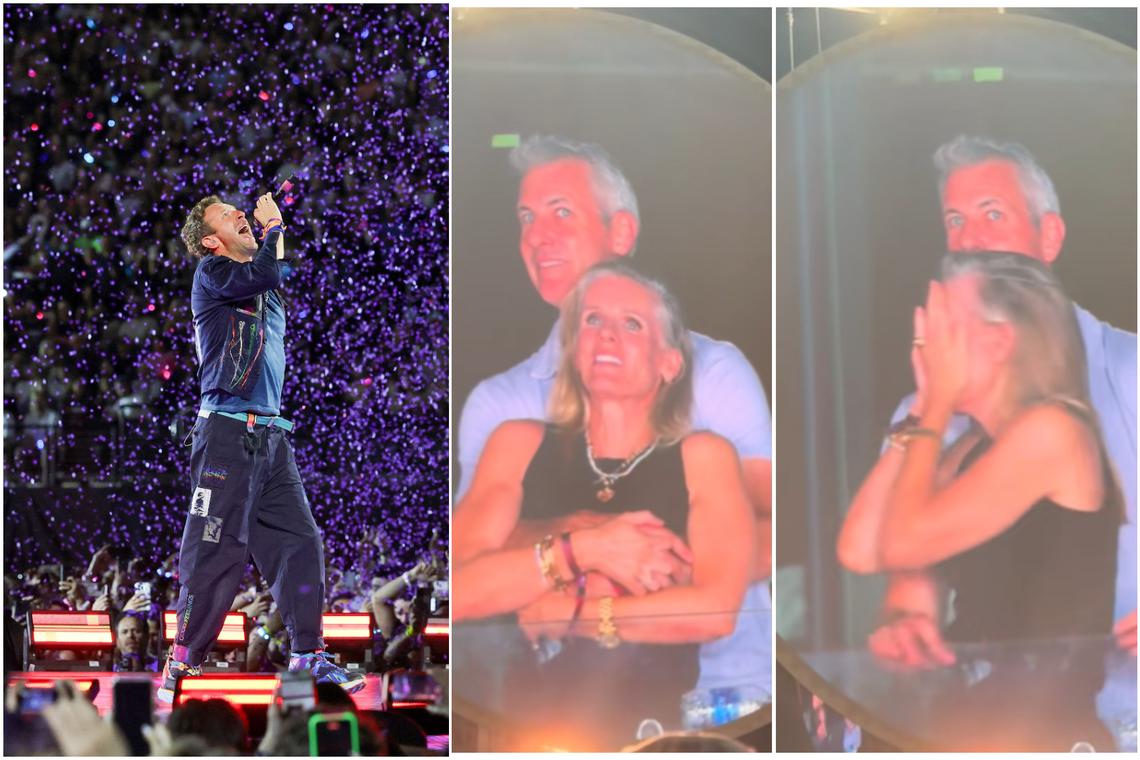 US tech CEO suspended after Coldplay concert embrace goes viral
