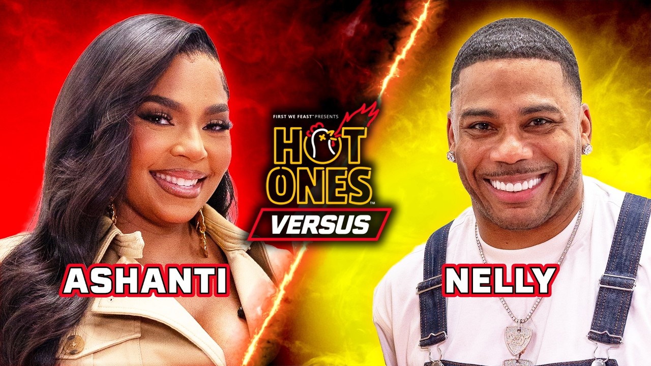 Nelly & Ashanti Rate Each Other’s Red Carpet Looks & Rehash Parenting Disagreements On ‘Hot Ones Versus’