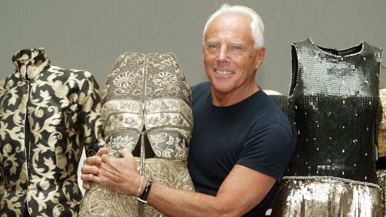 Italian fashion designer Giorgio Armani dies aged 91