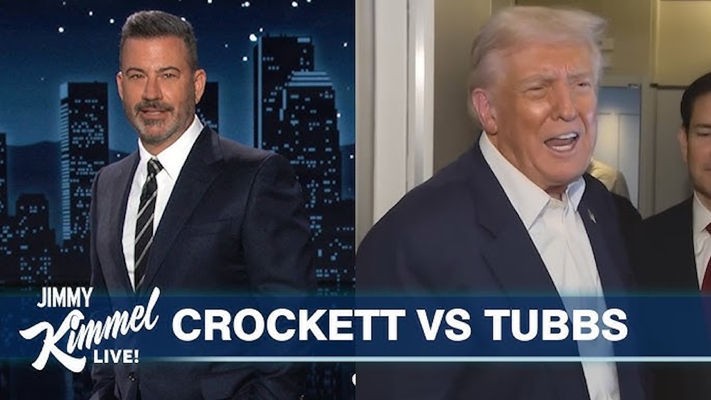 Jasmine Crockett Stops by the ‘Jimmy Kimmel Live’ Show to Accept Trump’s IQ Test Challenge