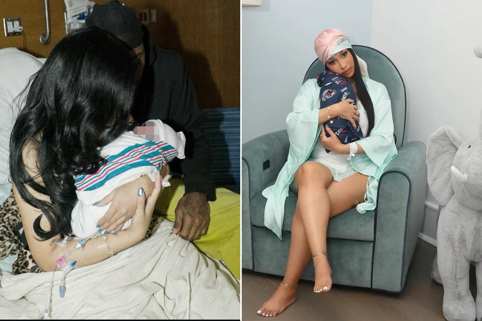 Cardi B Shares 1st Photos Of Baby Boy With Stefon Diggs