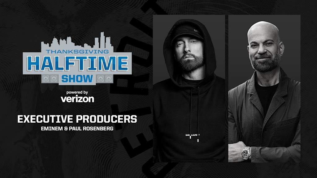 Eminem Takes Over Detroit Lions Thanksgiving Show With Multi-Year partnership