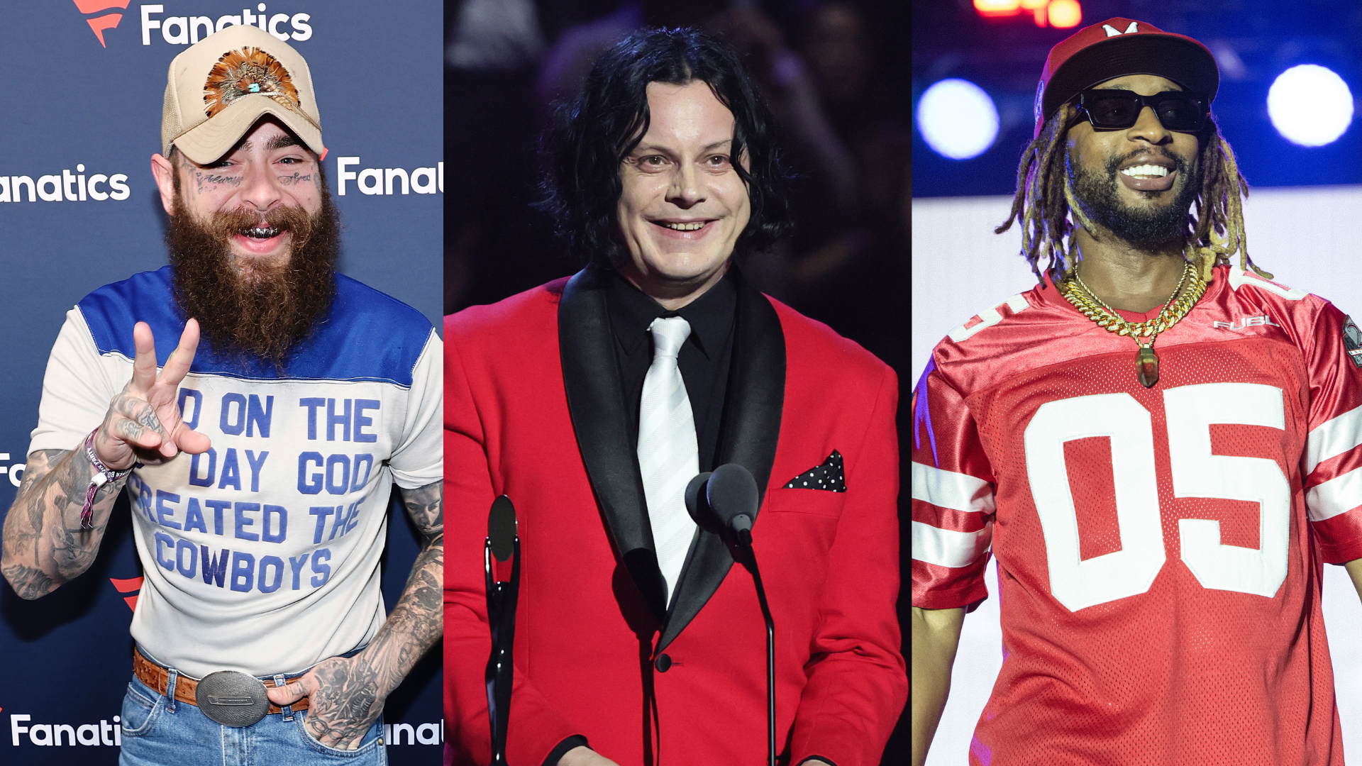 Post Malone, Lil John & Jack White Join NFL’s Star-Studded Thanksgiving Day Halftime Lineup