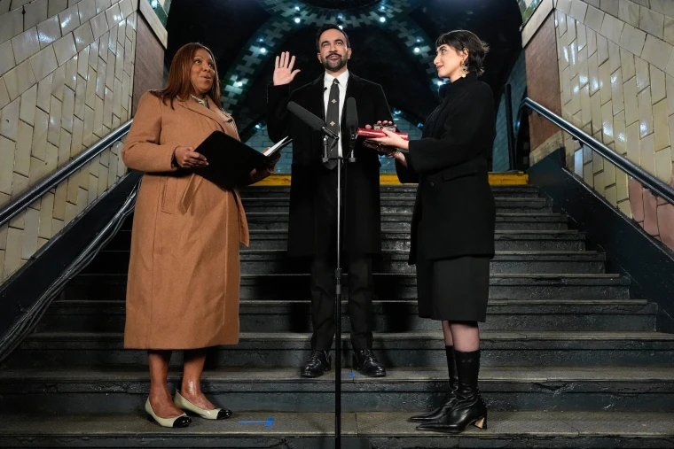 NY Mayor Zohran Mamdani Gets Sworn In Using A Quran