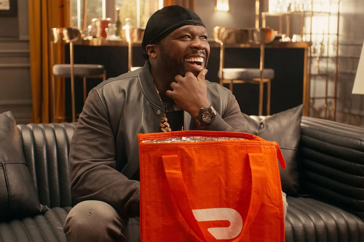 50 Cent Turns DoorDash Super Bowl Ad Into Trolling on Diddy