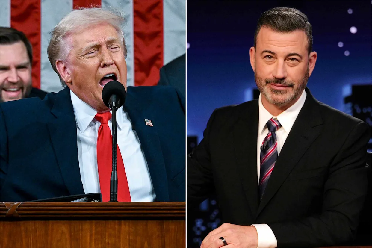 Jimmy Kimmel speaks on Trump’s State of the Union: ‘A nutjob wannabe king’