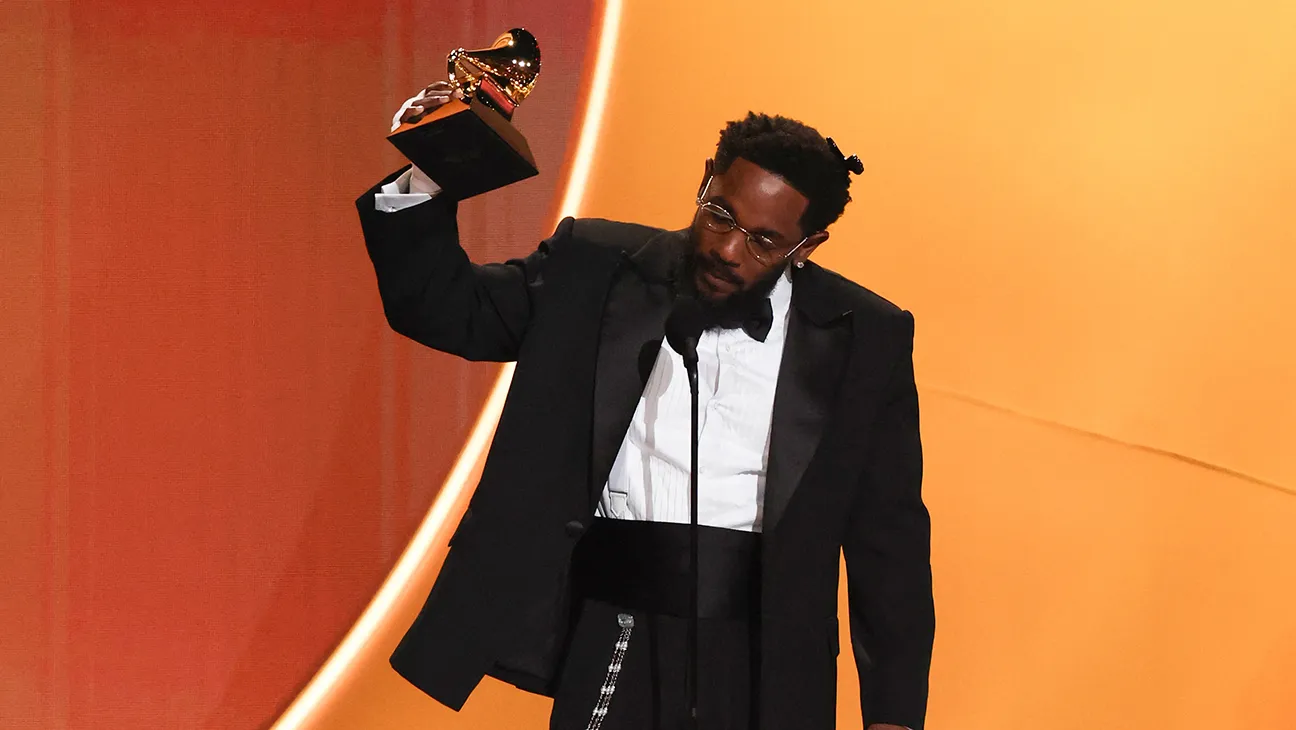 Kendrick Lamar wins best rap album Grammy Award after electric show opening