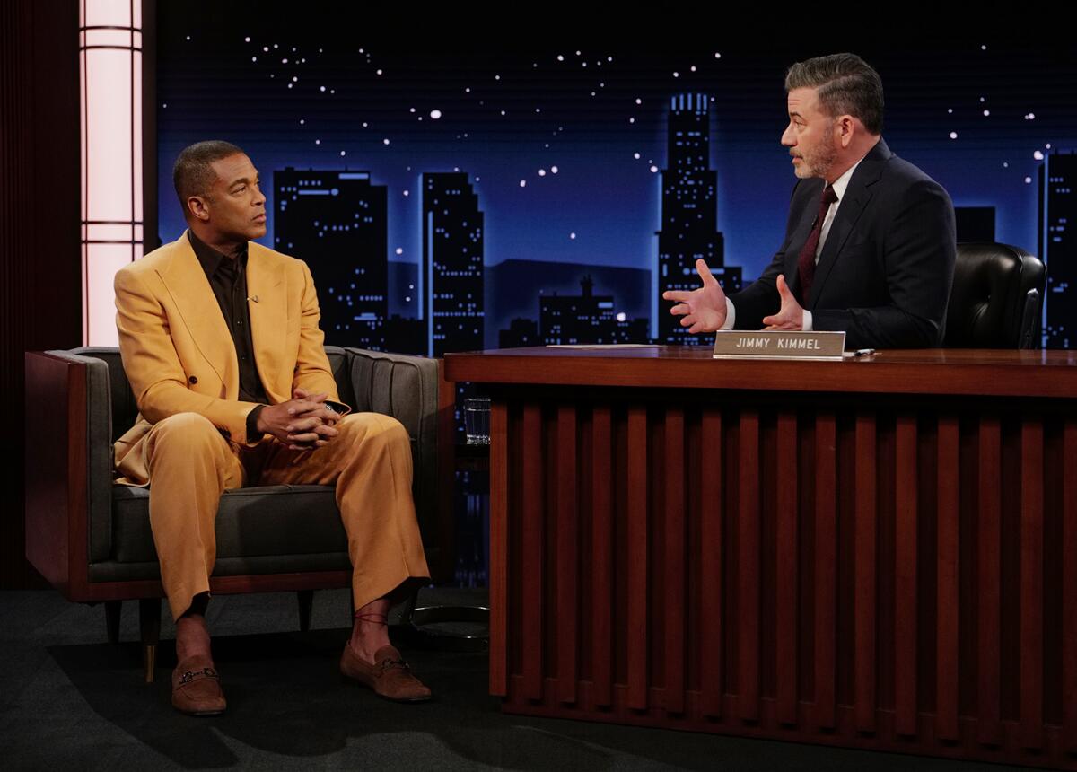 Don Lemon makes post-arrest appearance on ‘Jimmy Kimmel Live!’