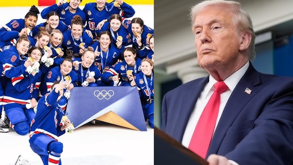 Women’s Olympic hockey team snubs Donald Trump after misogynistic remark