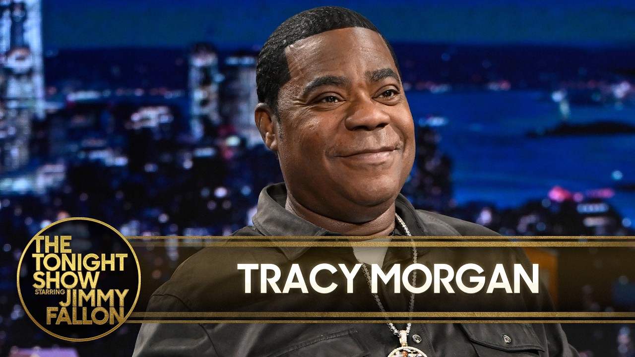 Tracy Morgan talks being Scared of AI, Knicks Game w/ Daniel Radcliffe, Eddie Murphy’s SNL Impression & more during Jimmy Fallon Show