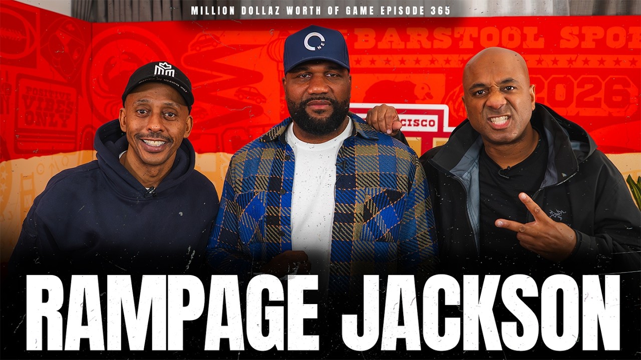 RAMPAGE JACKSON appears on MILLION DOLLAZ WORTH OF GAME