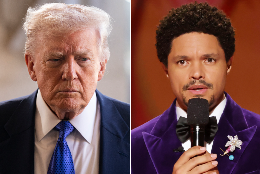 Donald Trump Blasts Trevor Noah After Grammys Joke About Epstein Island