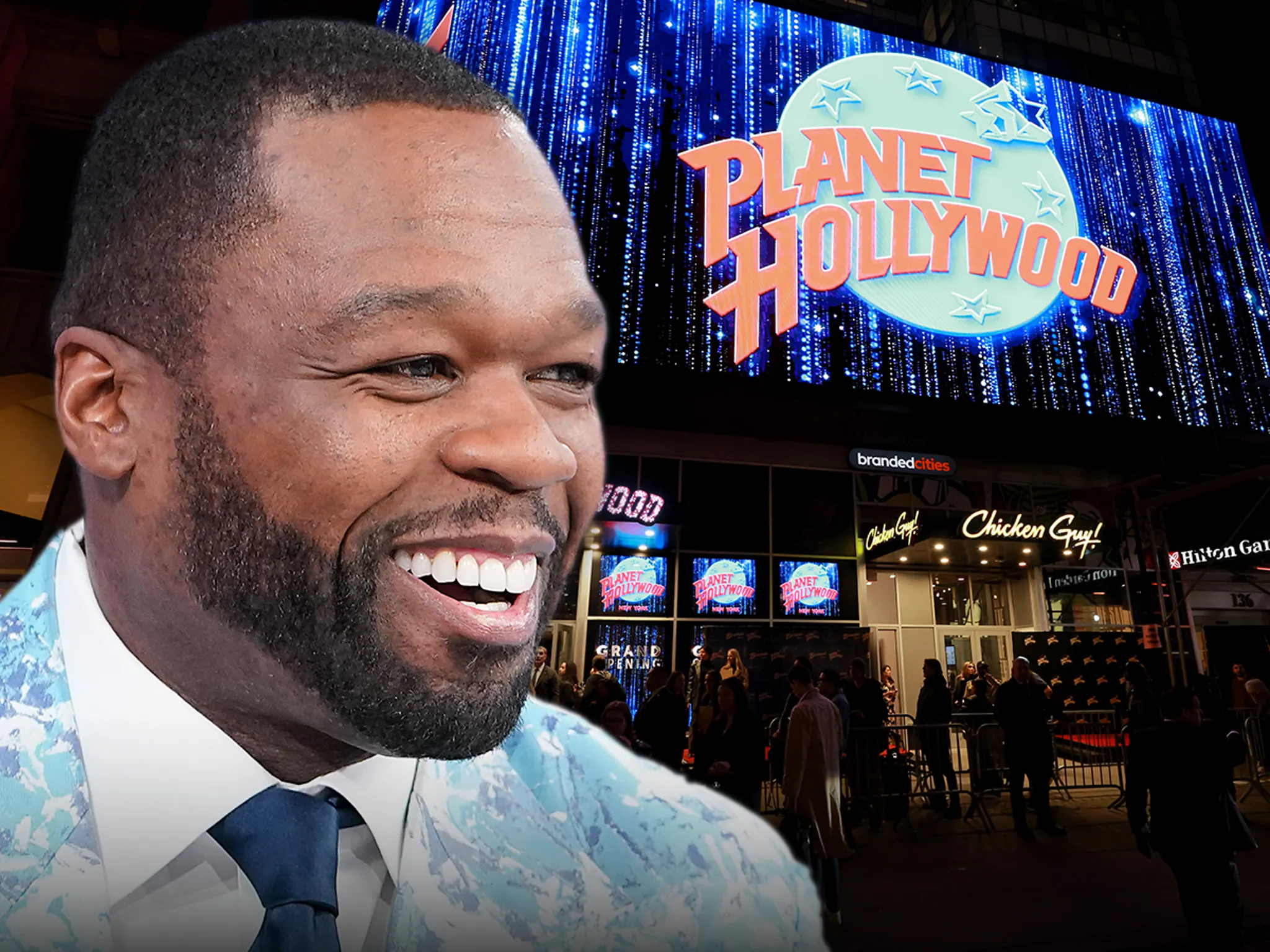 50 Cent Partners With Planet Hollywood For $100M Times Square Deal