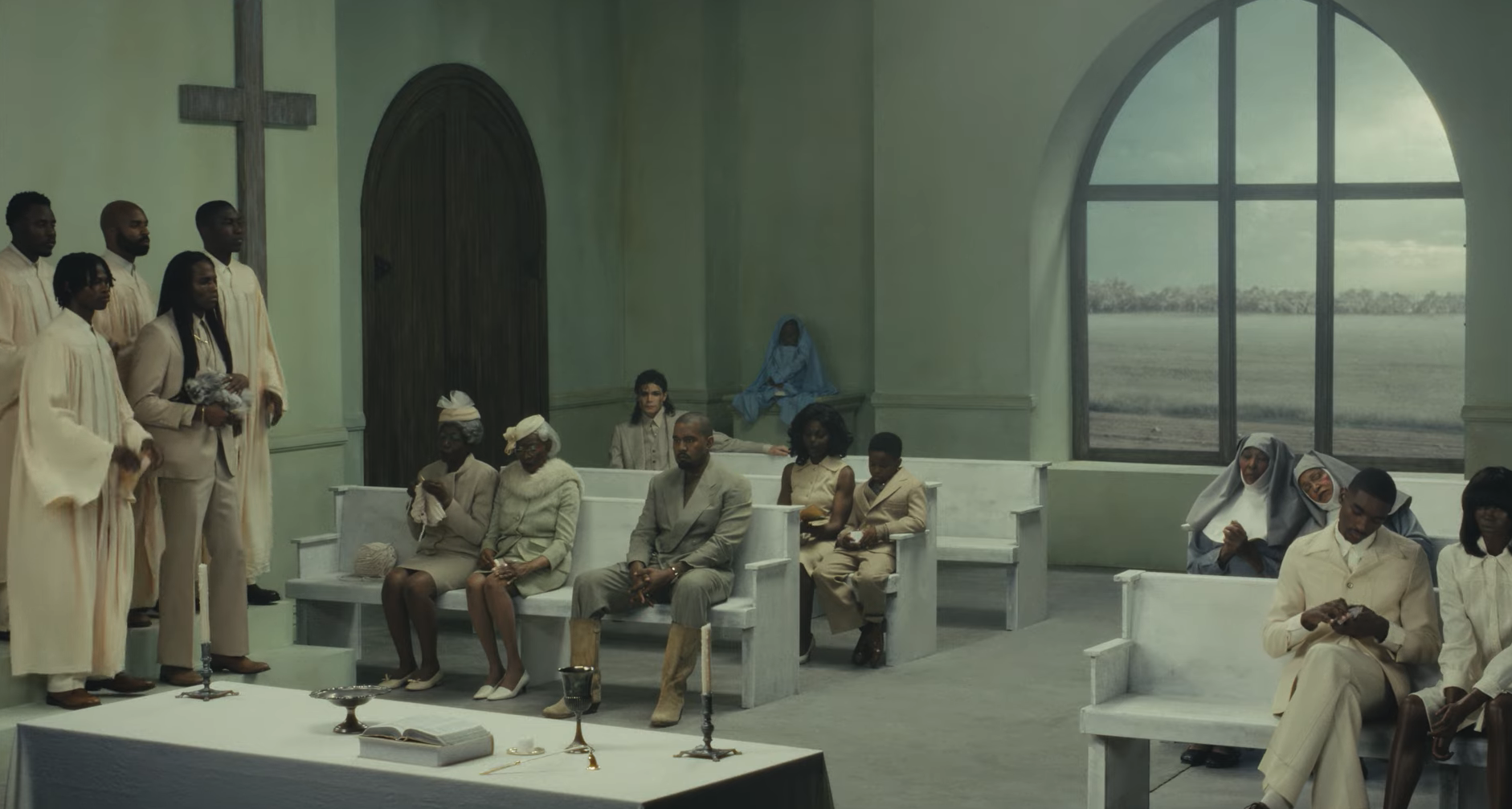 Ye drops ‘Father’ Video, Featuring Travis Scott and Directed by Bianca Censori