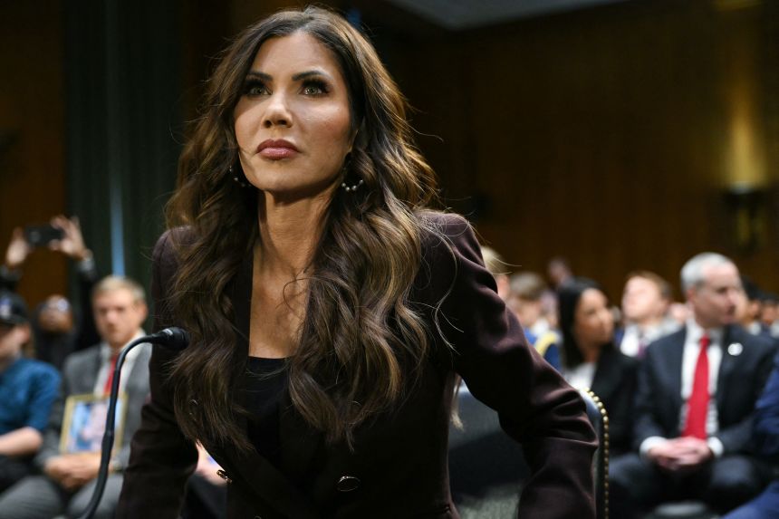 Trump fires Secretary of Homeland Security Kristi Noem