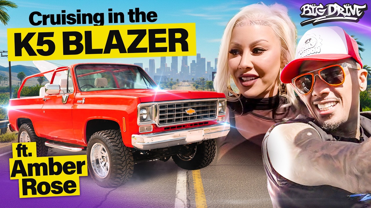 Amber Rose Gets REAL About Trump, Feminism, and Being Biracial during Nick Cannon’s Big Drive Show