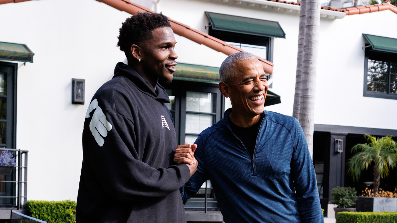 President Obama goes 1 on 1 With Anthony Edwards