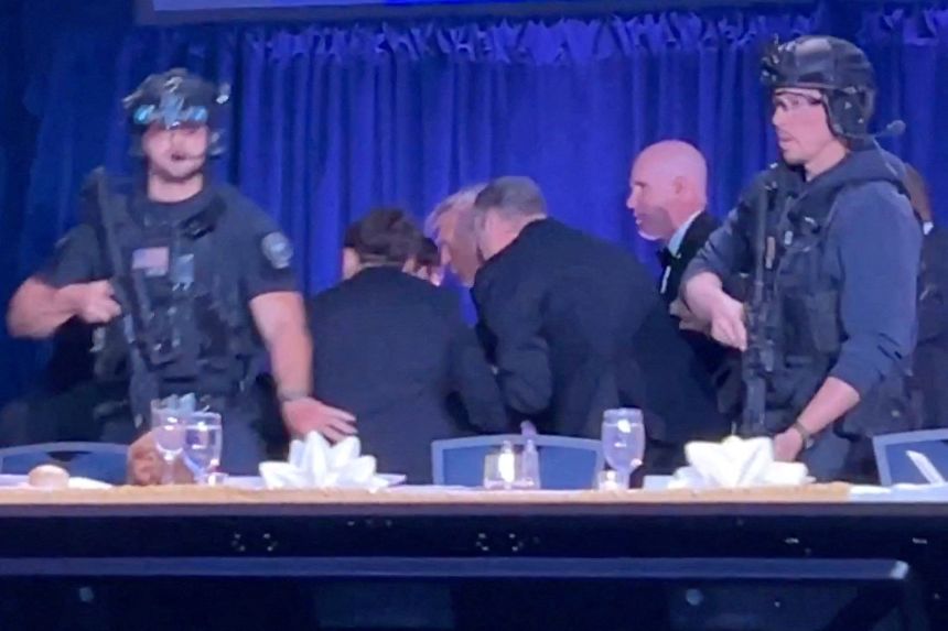 White House Correspondents Dinner attacked by Shooter, President Trump Evacuated