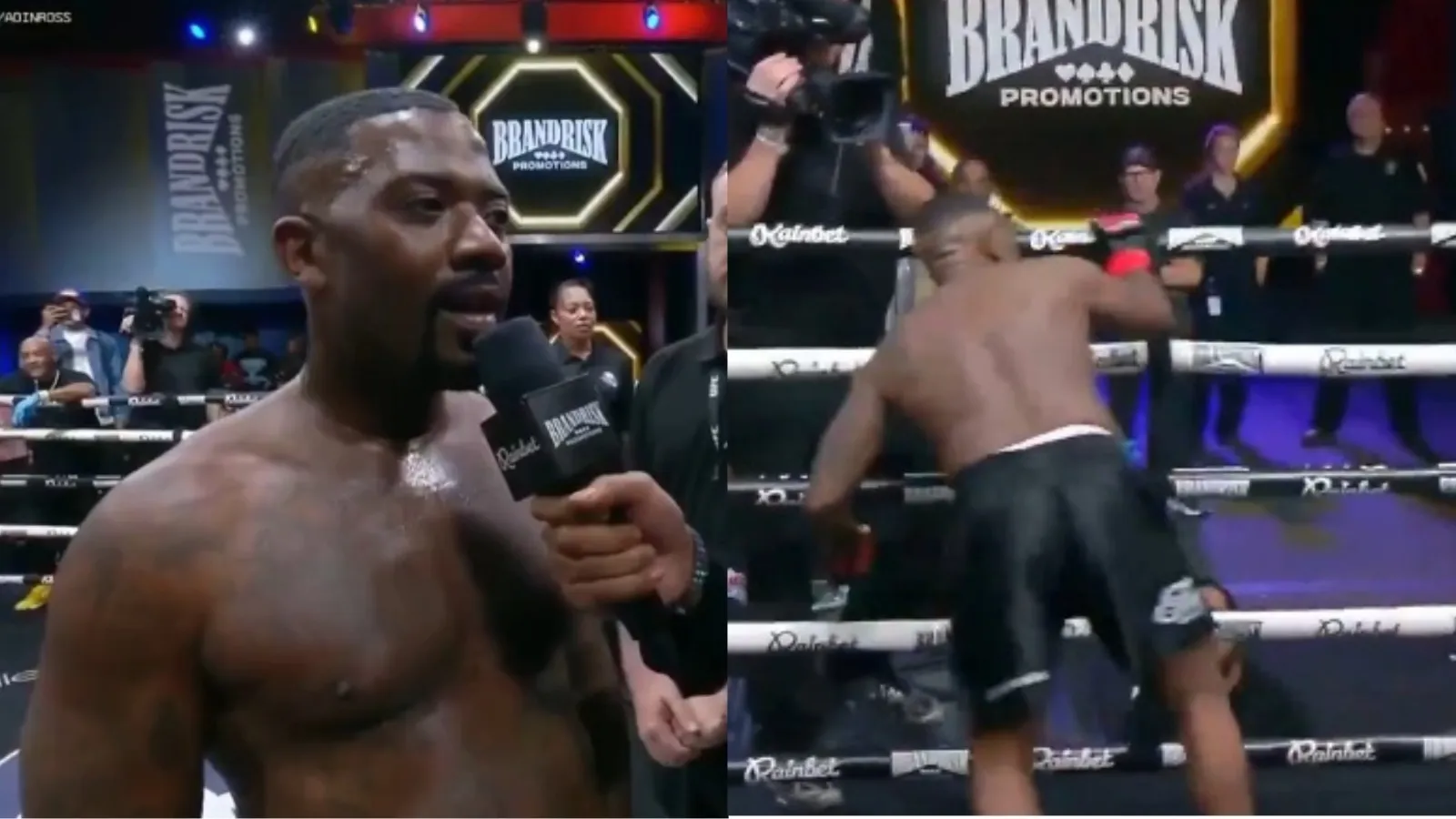 Ray J Suffers Knockout Loss to Supa Hot Fire at Adin Ross’ Boxing Event in Las Vegas