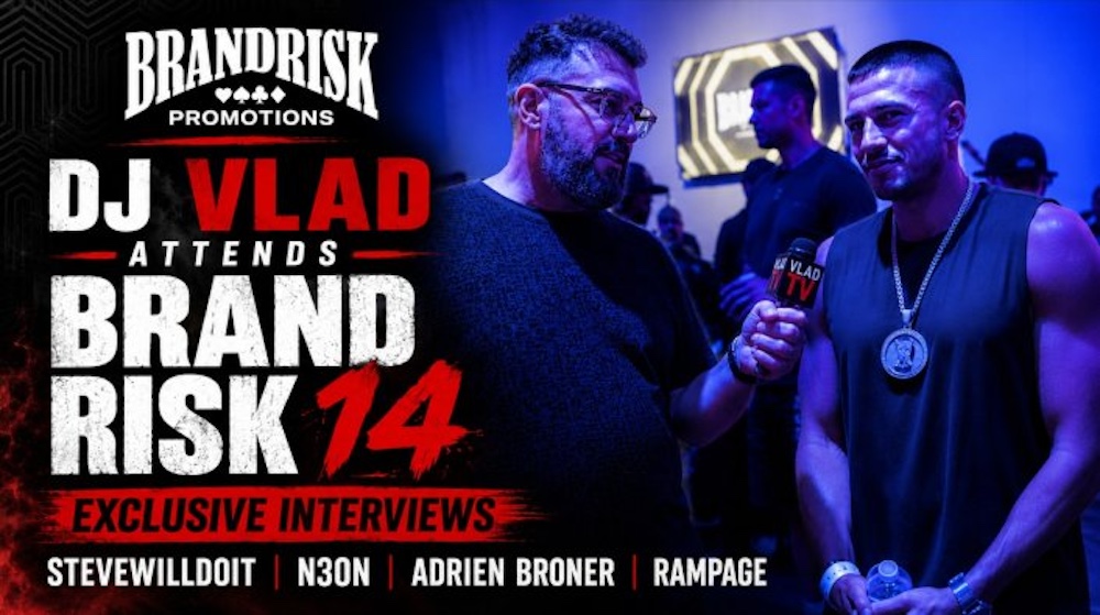 DJ Vlad Attends Brand Risk 14, Interviews SteveWillDoIt, N3ON, Adrien Broner & Rampage