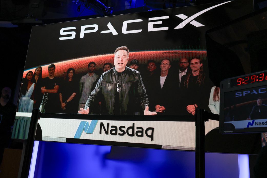 Elon Musk Hits Trillion-Dollar Net Worth After SpaceX Goes Public