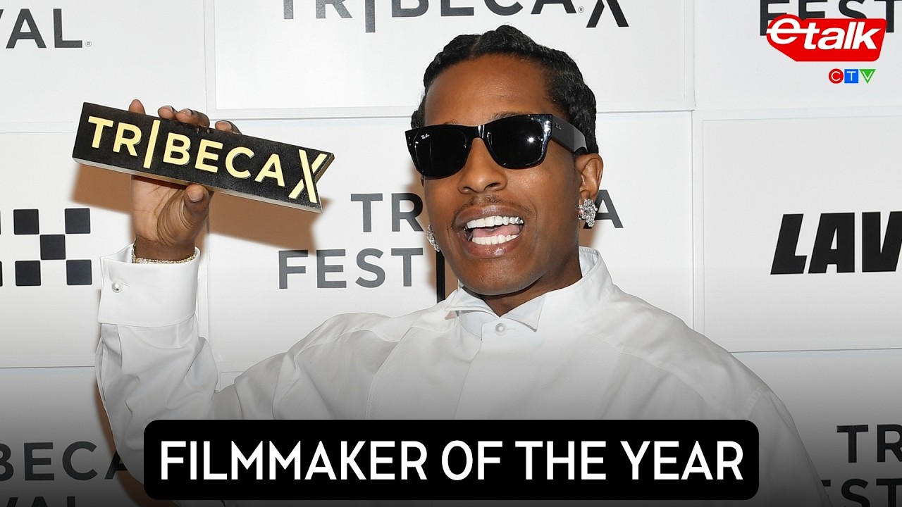 A$AP Rocky awarded with the Filmmaker of the Year award at Tribeca