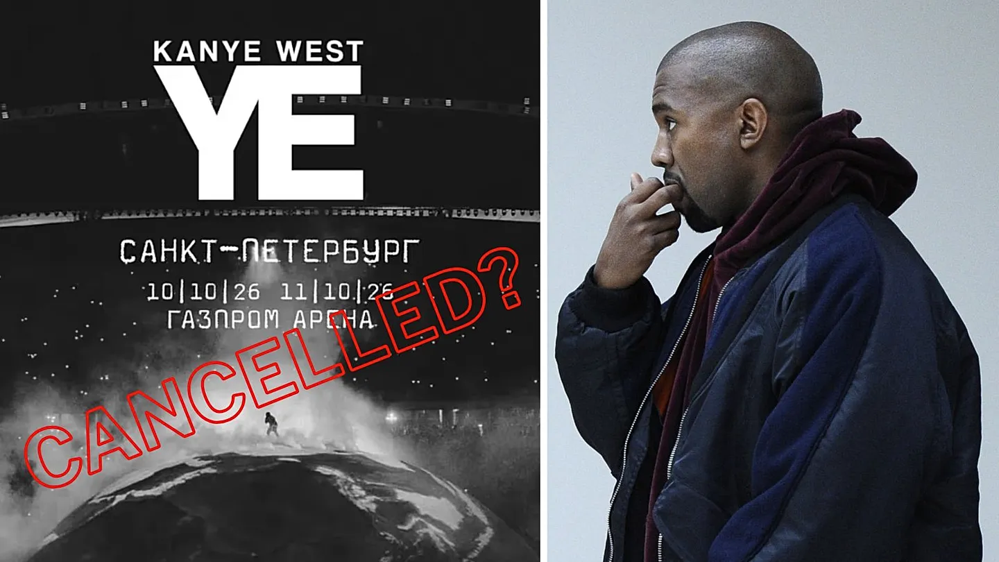 Ye Concerts In Russia Officially Canceled