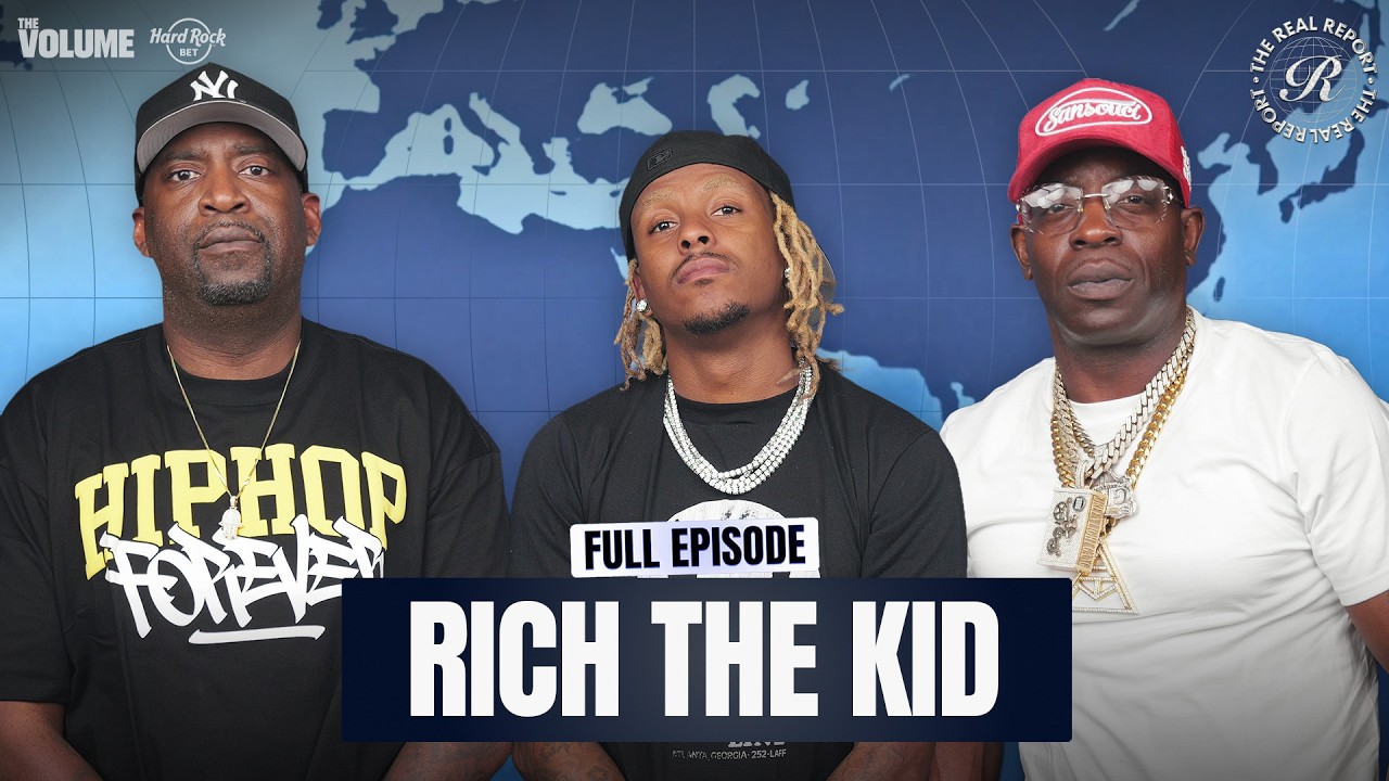 Rich The Kid talks about his $800K QC exit, Kanye West’s “Carnival” & Justin Bieber collab and more on The Real Report